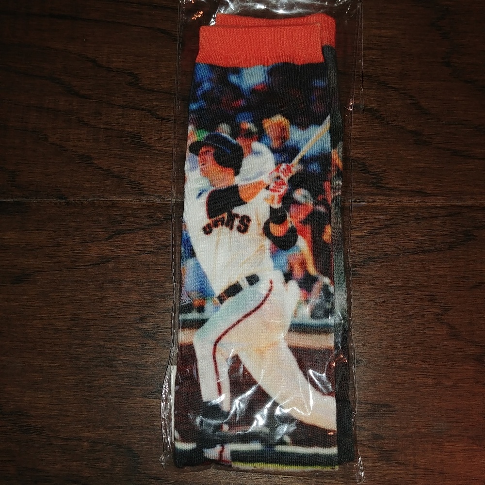 SF MLB Giants Posey Socks
